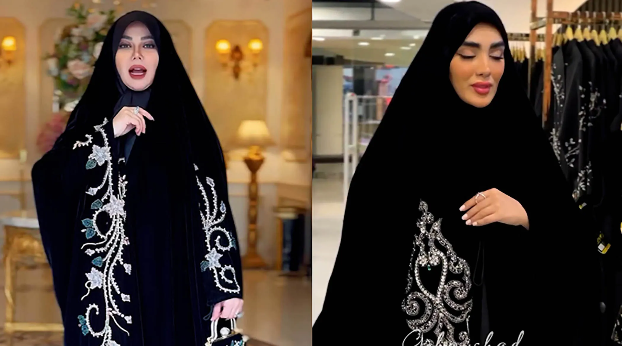 چادر مشکی‌ حجاب استایل‌ها با قیمت چندصدمیلیونی!
