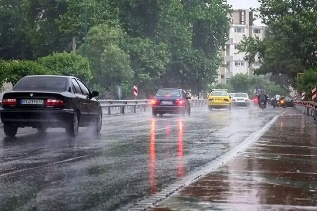 رگبار بارش‌های تابستانه در ۵ استان