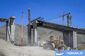 عکس: آغاز عملیات بازسازی پل B۱ با طعم امید