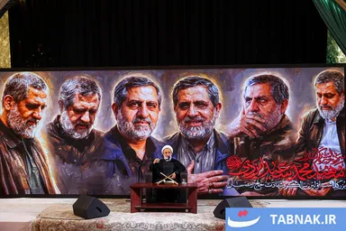 عکس: اولین سالگرد شهادت «حاج رمضان» در مسجد امام صادق (ع)