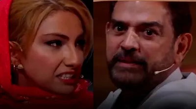 مزاحمت خیابانی دو بازیگر زن برای فیروز کریمی!