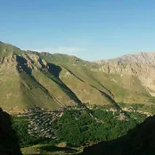 نمای  زیبا از روستای کمالا از توابع  اورامان تخت