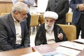 عکس:  بازدید دبیر شورای نگهبان از آخرین دستاوردهای پژوهشکده شورای نگهبان