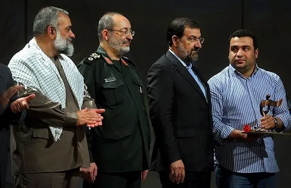 آئین پایانی سیزدهمین جشنواره فیلم مقاومت شامگاه جمعه در برج میلاد با حضور مقامات لشکری و کشوری و چهره&zwnj;های هنری برگزارشد./FNA
