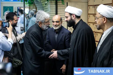 عکس: آیین یادبود شهید علی لاریجانی