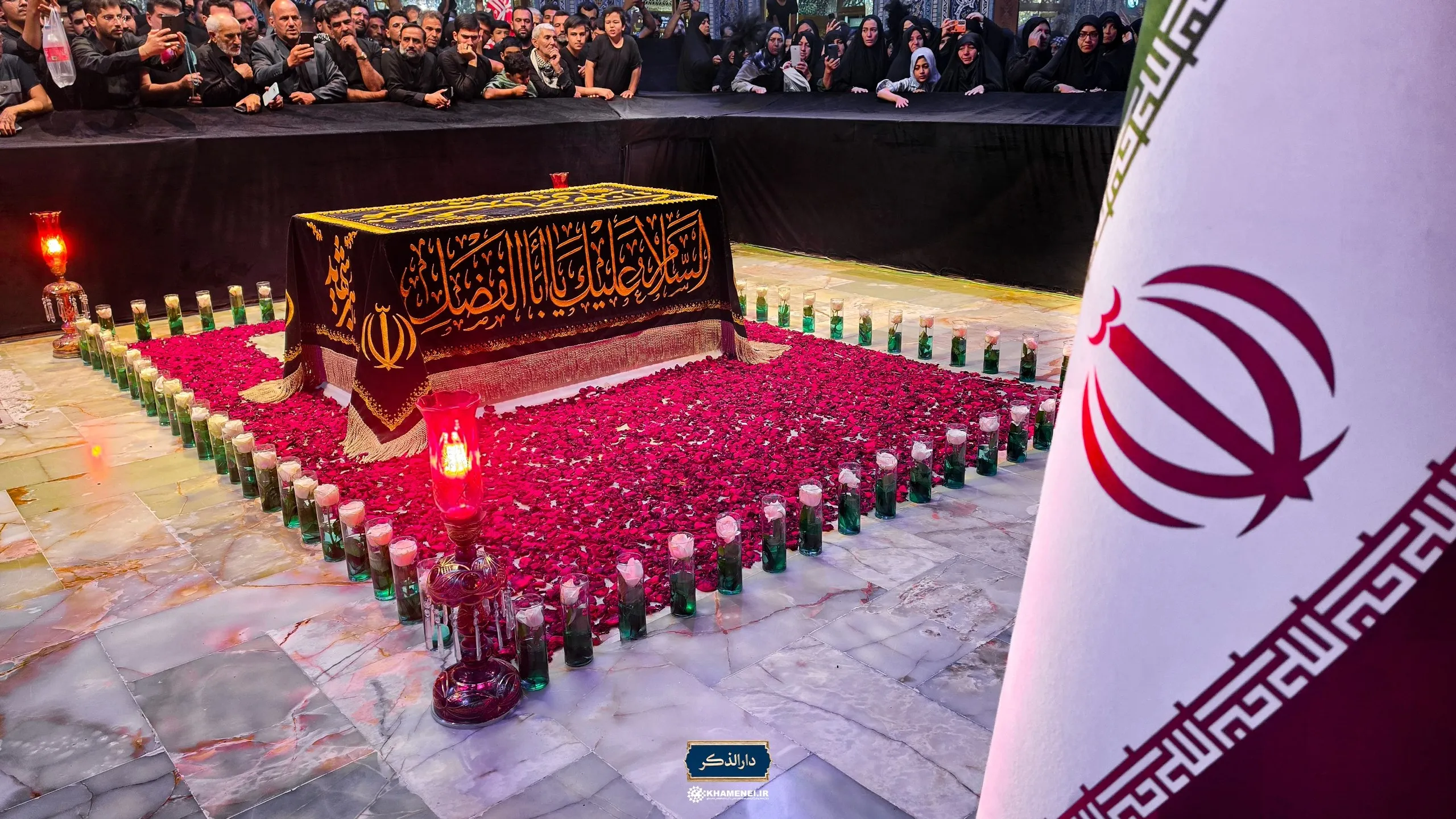 عکس: زیارت مزار رهبر شهید انقلاب در سالروز شهادت امام رضا (ع)