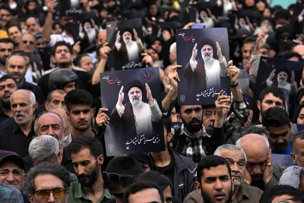 مراسم تشییع باشکوه شهید رئیسی، رئیس جمهور ایران