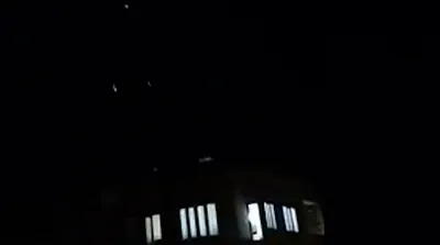 تصاویر درگیری شدید پدافند ایران با اهداف متخاصم