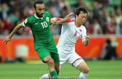 پیروزی پرگل عربستان مقابل کره شمالی