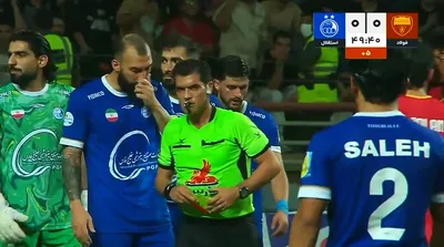 خلاصه بازی فولاد - استقلال