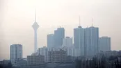 هوای تهران و کرج هم اکنون در وضعیت بنفش و قهوه‌ای + عکس