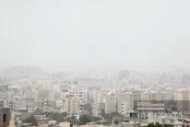 تداوم وزش باد، گردوخاک و رگبار در بعضی مناطق