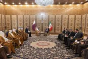 جزئیات دیدار وزیر خارجه قطر با قالیباف + عکس