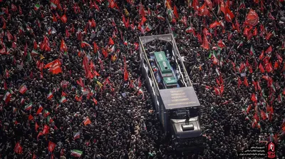15 ویدیوی تماشایی از مراسم تشییع پیکر رهبر شهید
