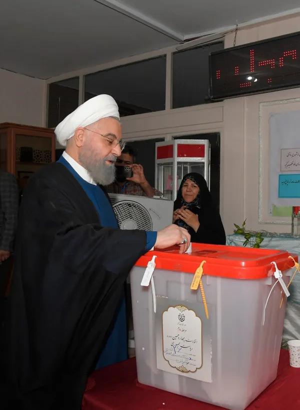 حجت&zwnj;الاسلام&zwnj; و المسلمین حسن روحانی رئیس دولت یازدهم و دوازدهم
