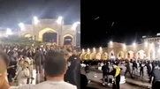 تصاویر زد و خورد و آشتی هیات‌های مذهبی در مشهد