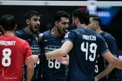 عکس: صعود والیبال ایران به مرحله یک چهارم با شکست هند