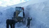 بارش برف در شهرستان الیگودرز