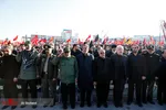 سیل جمعیت در بدقه سردار سلیمانی