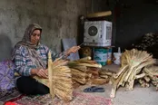 عکس: جاروبافی سنتی در خراسان شمالی