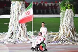 عکس: رژه ایران در افتتاحیه مسابقات پاراآسیایی ناگویا