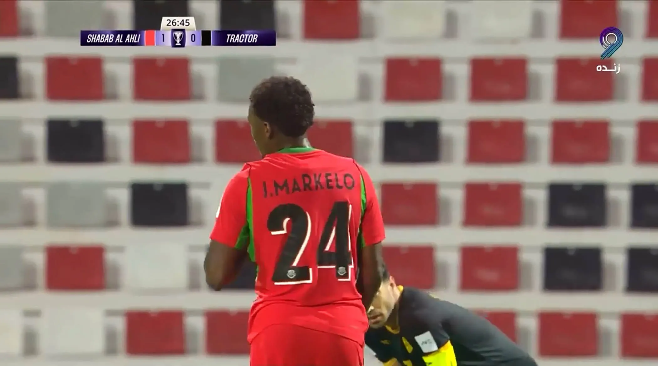خلاصه بازی شباب الاهلی 1 - تراکتور 0
