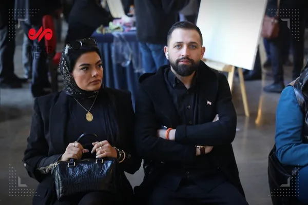 محسن افشانی و همسرش