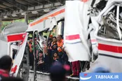 عکس: برخورد مرگبار قطار در حومه جاکارتا