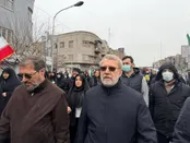 شهید علیرضا بیات، معاون شهید لاریجانی در روز قدس ۱۴۰۴