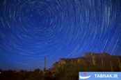 نورهایی از دل تاریکی عکس‌هایی از بارش شهابی