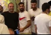 فیلم خداحافظی کنعانی‌زادگان با بازیکنان پرسپولیس