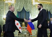 محمد الجولانی با پوتین در کرملین دیدار کرد