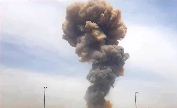 Blast in Dubai