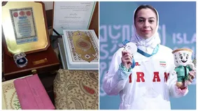 هدیه رهبر انقلاب به فرشته حسن‌زاده خبرساز شد!