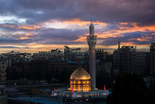 عکس: حرم عقیله بنی‌هاشم حضرت زینب سلام الله علیها در دمشق