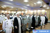 عکس: آیین استقبال از قهرمانان ناوشکن دنا در تهران