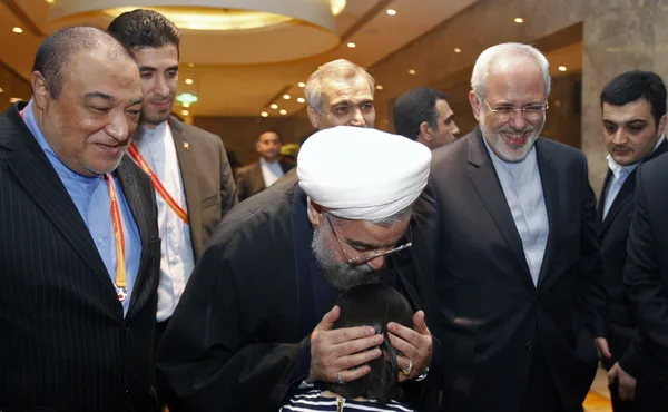 حجت الاسلام حسن روحانی رییس جمهوری چهارشنبه شب با ایرانیان مقیم چین دیدار کرد یافت/IRNA
