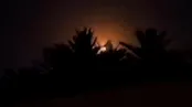 تصاویر لحظات اصابت موشک ایران به پایگاه آمریکا در  بحرین