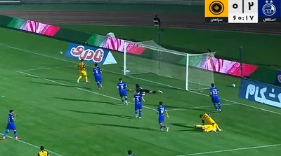 خلاصه بازی استقلال 2 - سپاهان 0