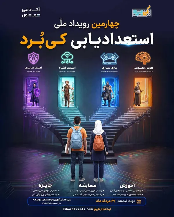 آغاز ثبت‌نام چهارمین رویداد ملی کی‌بُرد