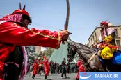 خیمه سوزان ظهر عاشورا - چهارراه گلوبندک