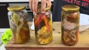تکنیک پخت مرغ و گوشت در شیشه ترشی