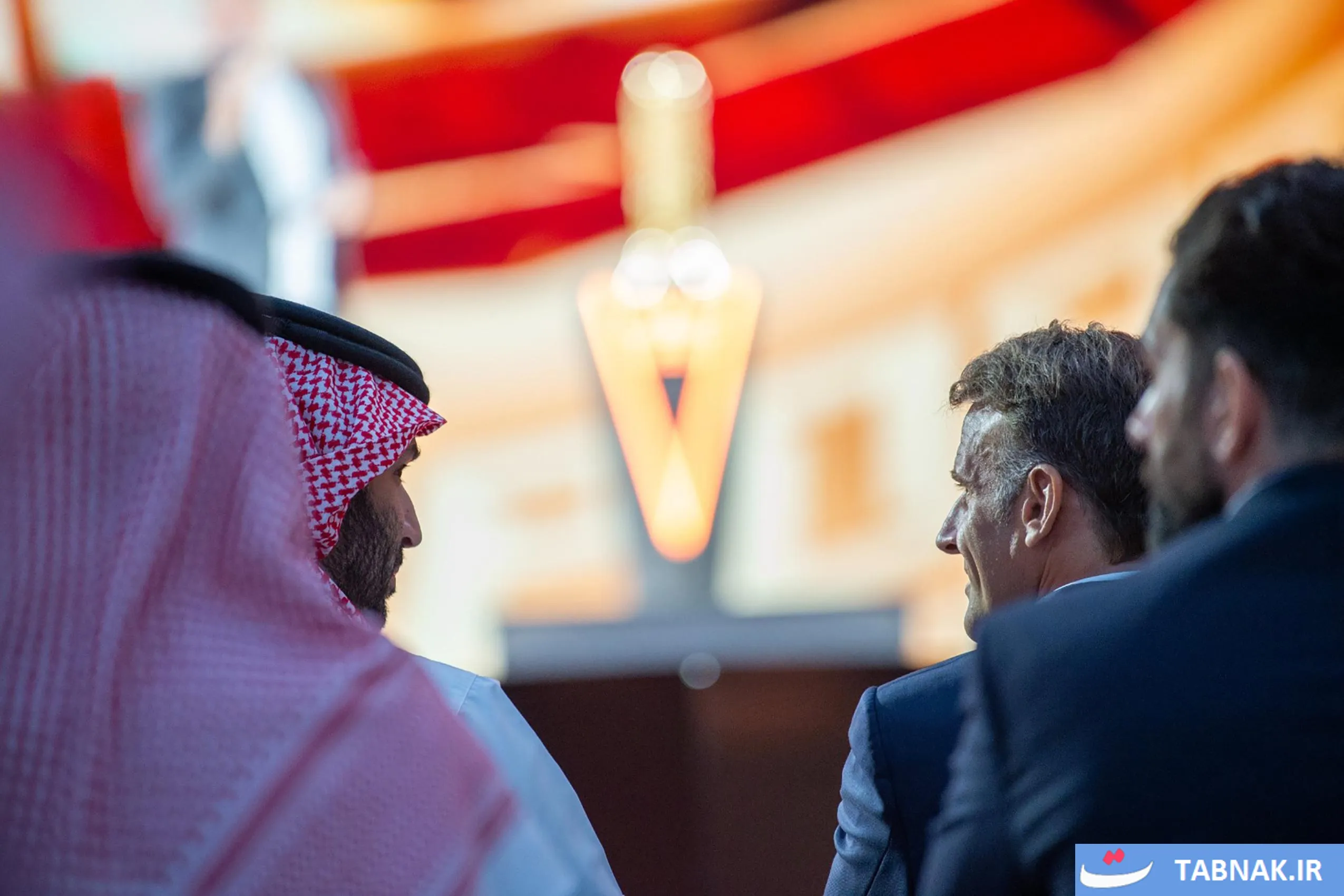 عکس: بن سلمان و مکرون در اختتامیه جام جهانی ورزش‌های الکترونیک