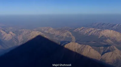 تایم‌لپس بی‌نظیر از مقارنه سایه دماوند و ماه