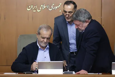 عکس: جلسه هیئت دولت