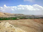دور نمای شهر جوشقان قالی اصفهان
