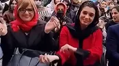 حرکات موزون الیکا عبدالرزاقی در یک جشنواره