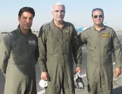 کادر پروازی بالگرد رئیس‌جمهور