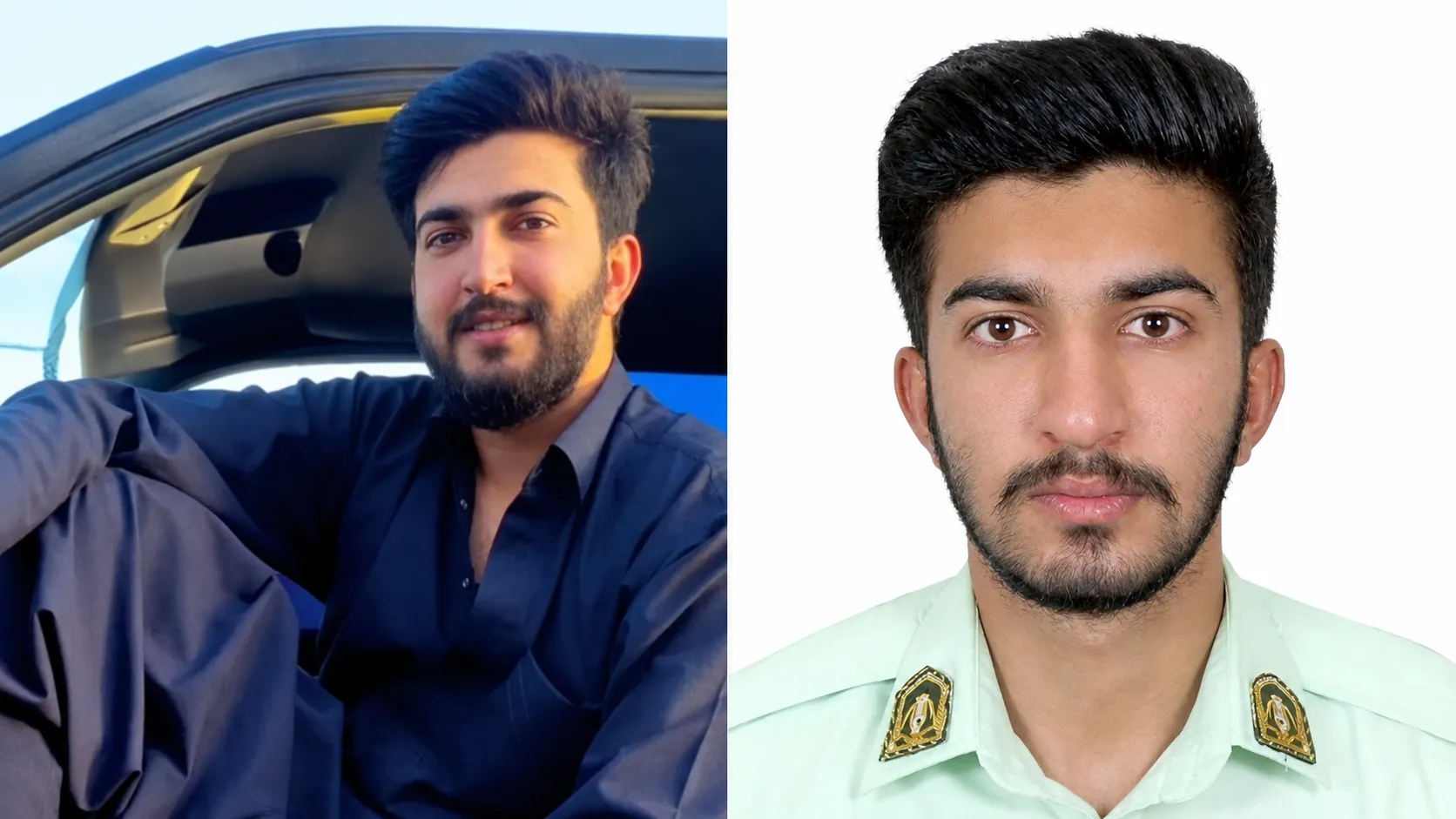 تصویری از شهید مدافع امنیت محمدعلی شهریاری