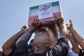 عکس: تشییع پیکر دریانورد شهید «نیما مرادی» - بندرانزلی